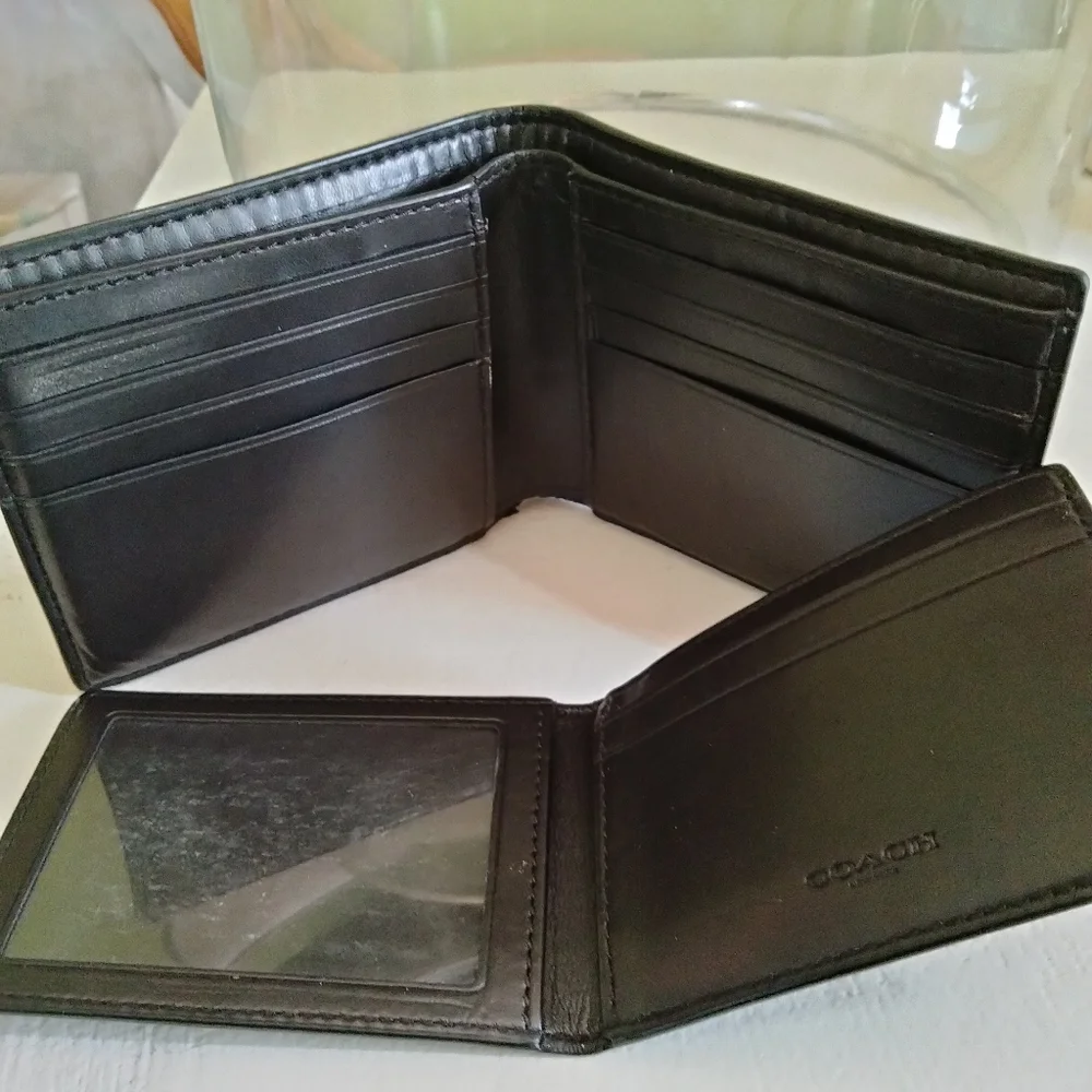 Signature men's Coach wallet - Picture 5 of 12
